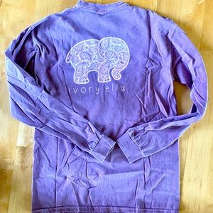 EUC Ivory Ella Long Sleeve T Shirt